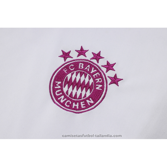 Chandal del Bayern Munich Manga Corta 23/24 Blanco - Pantalon Corto